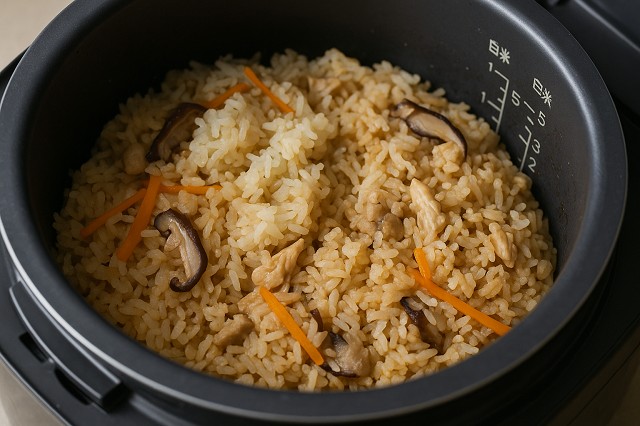 炊き込みご飯、再炊飯で激変！5つの手順で美味しさ復活