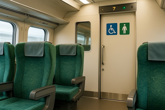 トイレの利用がスムーズに！東海道線グリーン車情報