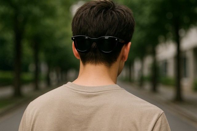 サングラス後ろ掛けを推奨する新しいファッション観とは
