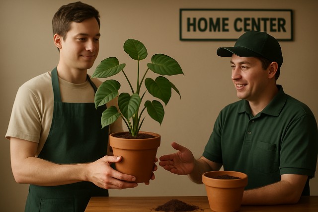 初心者必見！観葉植物の植え替えをホームセンターに持ち込むコツとは