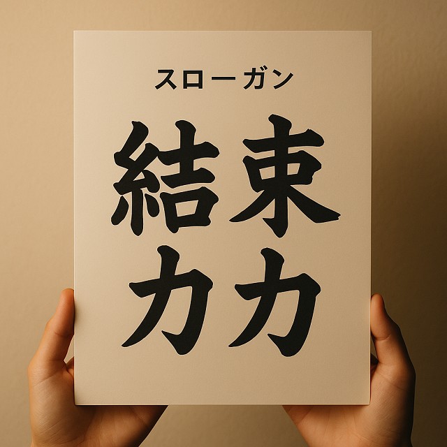 エンディング：成功するスローガンの選び方